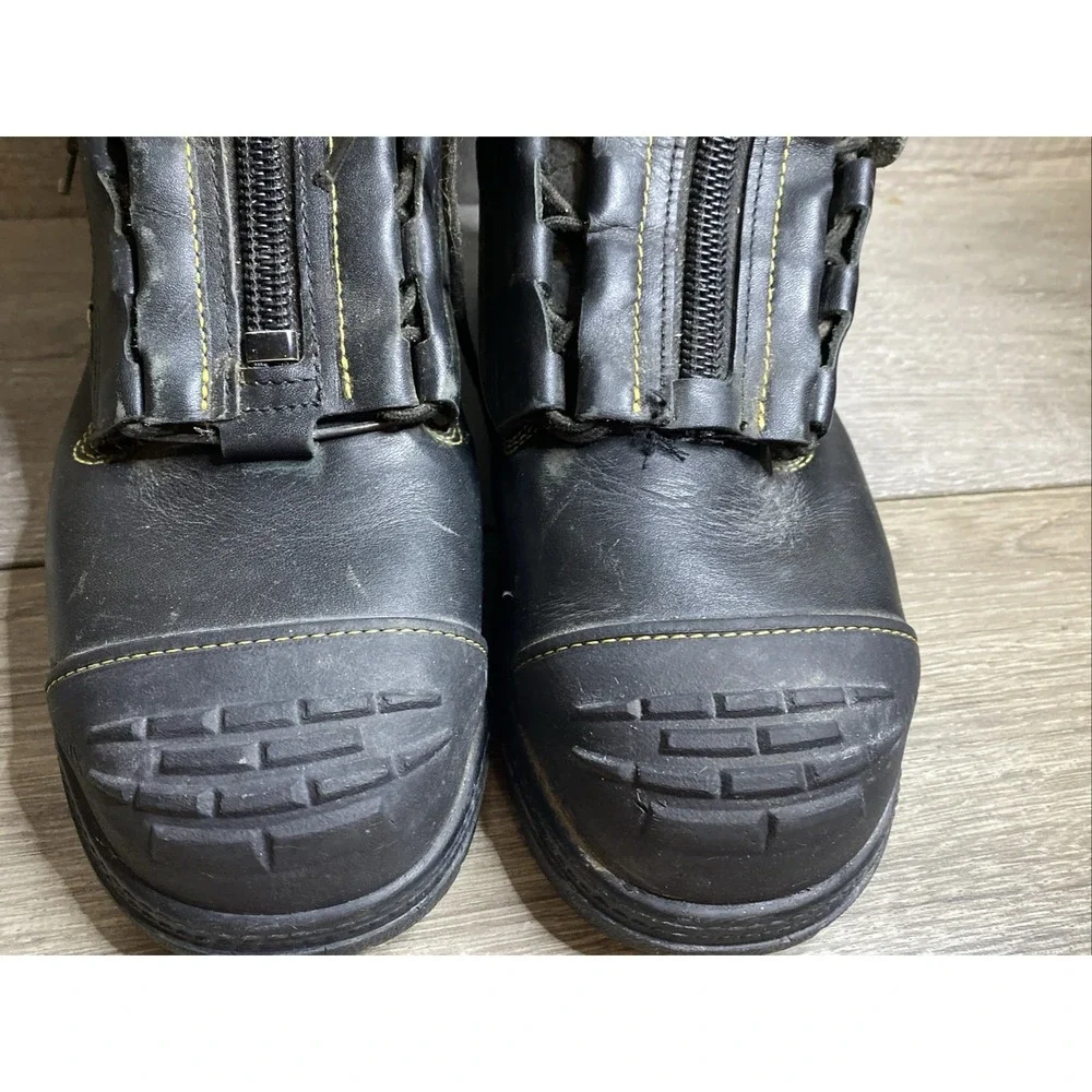 Haix shows wear